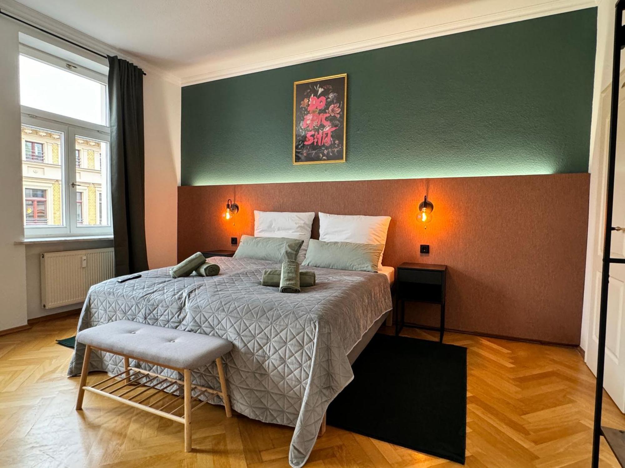 Rebelrents #4 Design Trifft Komfort - Einzigartiges Ferienapartment In Der Nahe Des Hauptbahnhofs Halle  Exterior photo